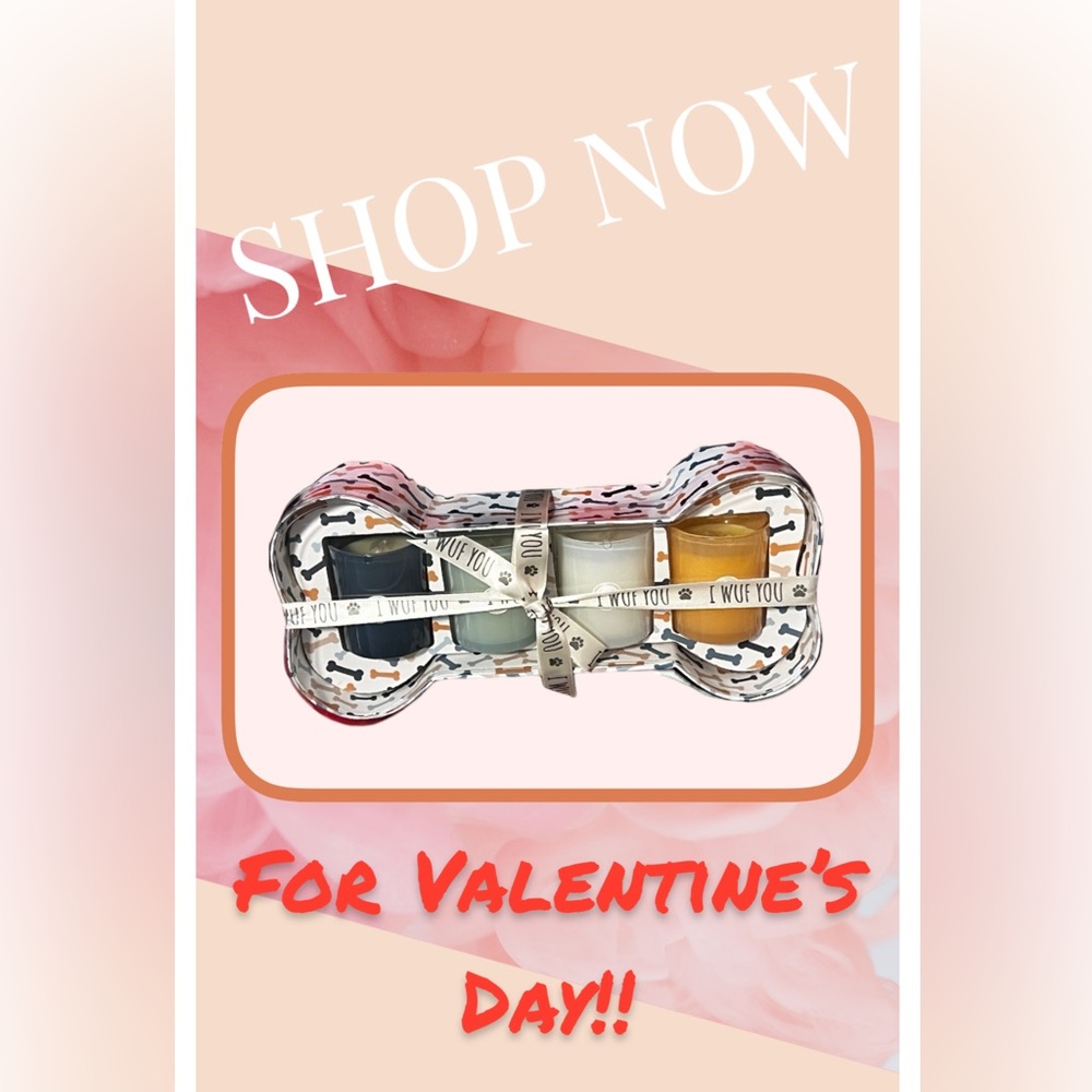 Sand+Paws Four 4 oz Candle Gift set